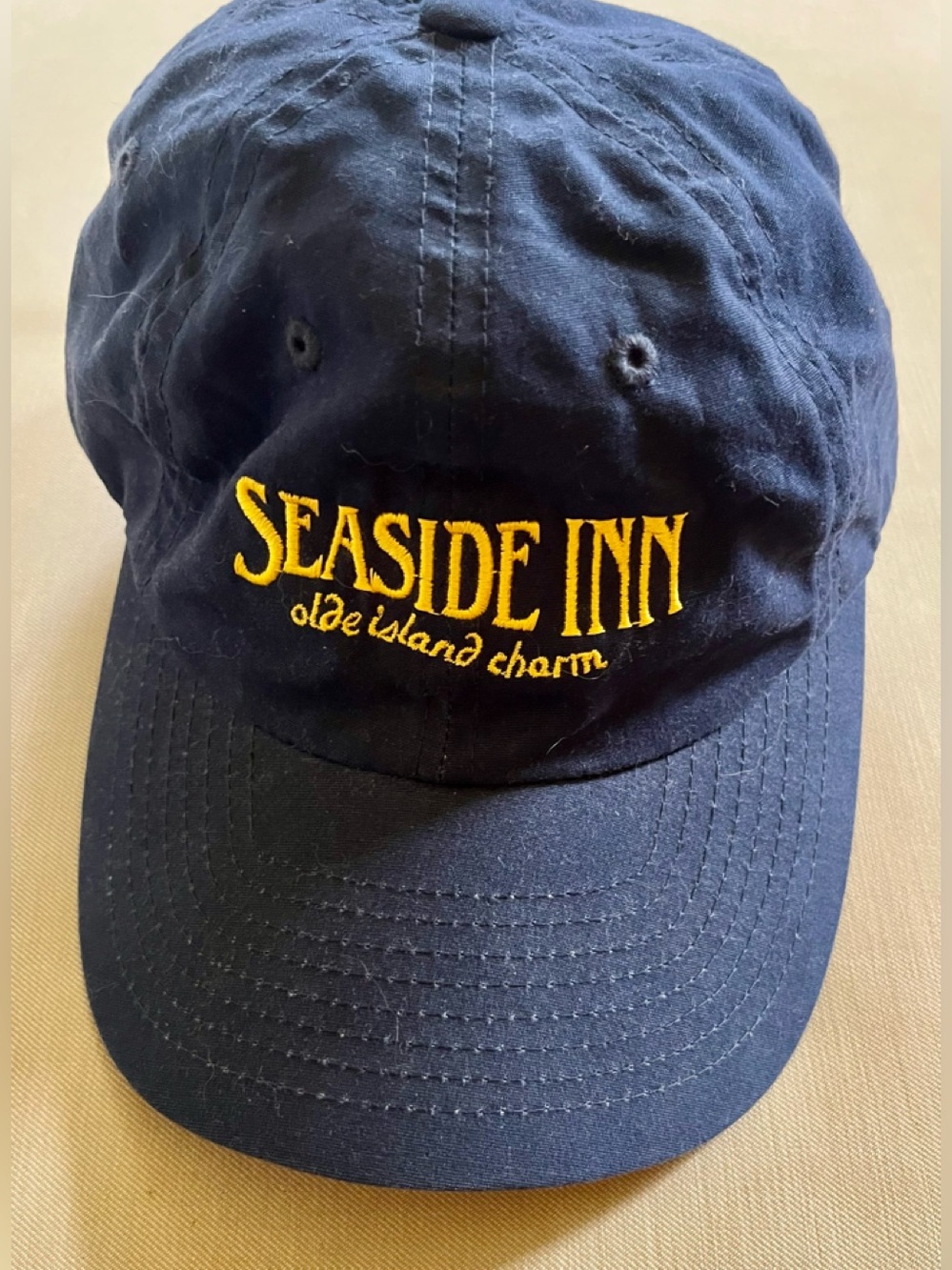 Navy Baseball Cap - Seaside Inn of Sanibel Island
